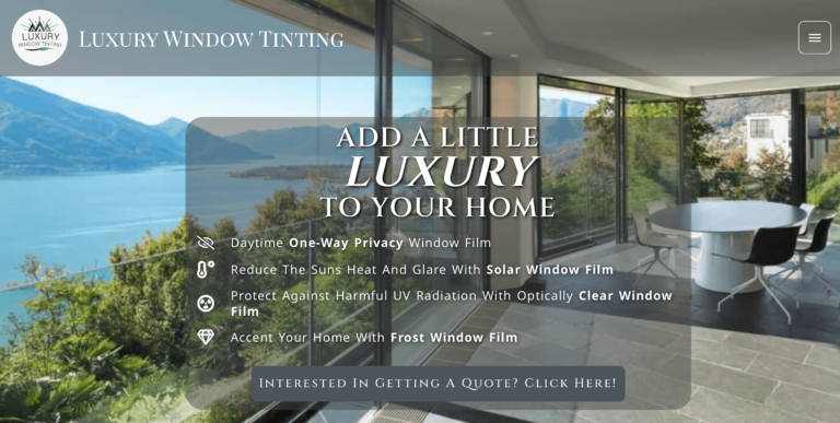 Luxury Window Tinting [Desktop, MacBook Pro]